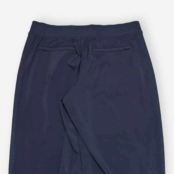 Brooklyn Ankle Pant Navy 8 Reg Pockets Casual Travel Commute School Athleisure - Picture 6 of 7